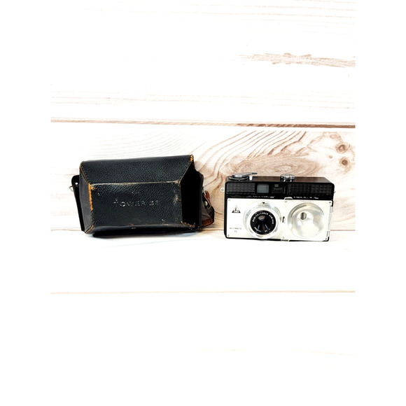 TOWER 39 Mamiya - Kominar 35mm Automatic FILM CAMERA w/ CASE made Japan Untested - Picture 1 of 16
